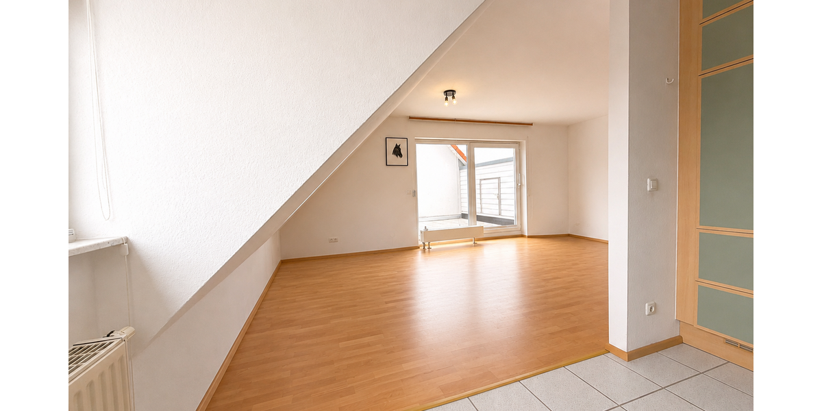 Blick ins Wohn- Esszimmer