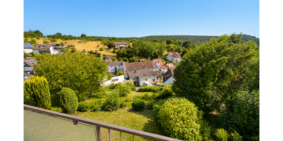 EG Blick vom Balkon